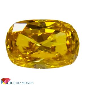 FANCY VIVID ORANGE YELLOW 0.085ct OV/RT2766/CGL