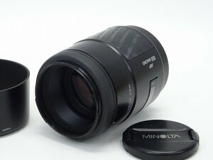 ●○MINOLTA AF MACRO 100mm F2.8 New カメラレンズ 中望遠 マクロ Aマウント ミノルタ○●026054002○●