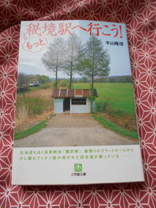 ★もっと秘境駅へ行こう!牛山隆信(著)★書き込み有！鉄道や電車好きな方、、新しい旅に出ましょう！もう無くなった駅もあるのでしょうか★