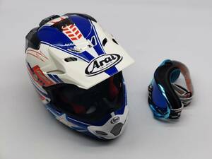 Arai アライ V-CROSS4 PATRIOT V-クロス4 パトリオット オフロードヘルメット Sサイズ