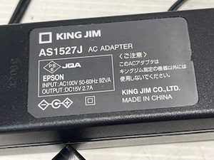 KING JIM 　AS1527J　アダプター　リユース　　★　№220