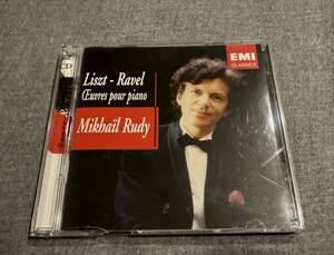 2CD Oeuvres Pour Piano Liszt & Ravel/ Mikhail Rudy ミハイル・ルディ