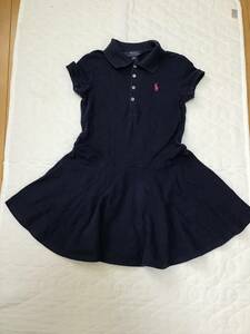 RALPH LAUREN ラルフローレン　半袖ワンピース　S(7) 130cm