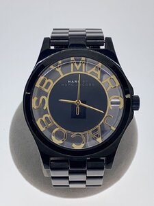 MARC BY MARC JACOBS◆クォーツ腕時計/アナログ/ステンレス/CLR/BLK/MBM3255