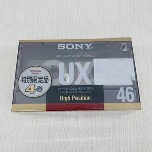 カセットテープ UXⅡ 46 SONY 4点セット ※2400010360954