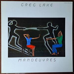 【LPレコード洋楽】GREG LAKE - MANOEUVRES (グレッグ・レイク＆ゲイリー・ムーアⅡ - マヌーヴァーズ)