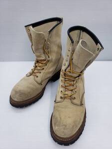 156-KB2125-100: RED WING ロガーブーツ 箱なし 27.0cm 8211 US:9