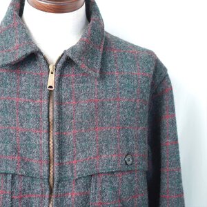 70s ビンテージ Woolrich ウールリッチ メルトンウール ジャケット チャコール L USA製