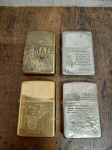 厳選　 ZIPPO　 ジッポ　 ジッポー　まとめ　4点　 喫煙具　 喫煙グッズ　 ライター　 オイルライター　ビンテージ　旧ロゴ　ジャンク