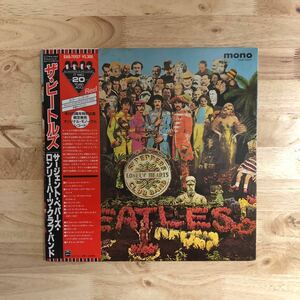 LP 来日20周年特別企画 限定発売オリジナル・モノーラルレコード EAS70137 THE BEATLES ビートルズ/SGT. LONELY HEARTS CLUB BAND[帯:解説]