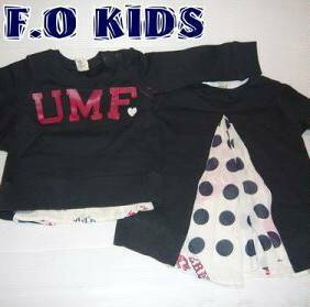 【秋冬】F.O KIDS（エフオーキッズ）女の子 子供服 トレーナー 後ろドット 110cm （49-6012）