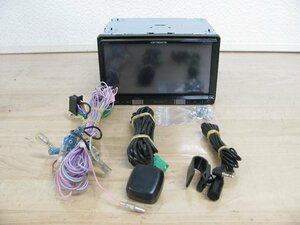 [108053-A]カロッェリア 楽ナビ メモリーナビ AVIC-RZ402-B1 ビジネスモデル Bluetooth内臓 DVD再生 多言語対応 地図2018年版 検査済