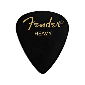 フェンダー Fender 351 Shape Classic Picks Black Heavy ピック×12枚