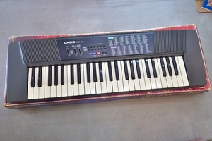 Casio CTK-100 Keyboard カシオ キーボード 　日本語表記シート付