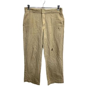 Dickies 874 ワークパンツ W36 ディッキーズ オリジナルフィット ビッグサイズ ベージュ 古着卸 アメリカ仕入 2403-939