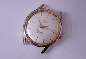 1円～ 稼働品 アンティーク LONGINES Flagship AUTOMATIC ロンジン 1304-1 フラッグシップ 自動巻き メンズ Cal.380/27石 E06002