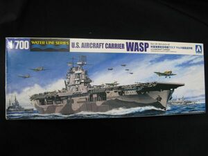 ★　　アオシマ　　1/700 アメリカ海軍空母　　ワスプ　　マルタ島輸送作戦　 ★