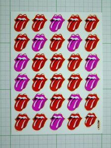 //☆ ローリングストーンズシール THE ROLLNG STONES NO.2 ☆ きらきら 光る ステッカー