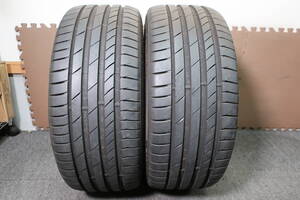 良好　2022年製　KUMHO　PS71　245/40R19　バリ溝　2本　室内保管