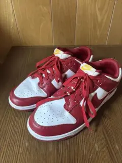 Nike スニーカー 赤/白 ダンクロー Dunk low