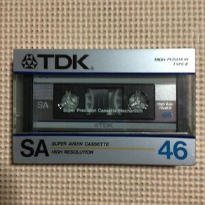 TDK SA 46 ハイポジション カセットテープ【未開封新品】■■