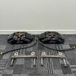 アウディ FV系 TT RS 純正 ブレンボ brembo フロント キャリパー ブレーキパット 4POT