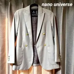 ナノユニバース nano・universe ジャケット ピンクグレー