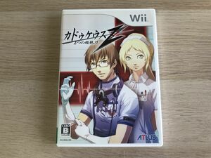 Wii ソフト カドゥケウスZ 2つの超執刀 【管理 19755】【B】