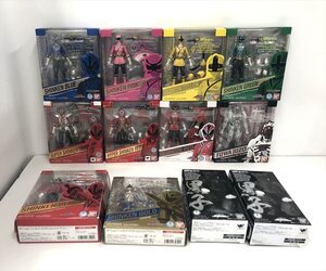 Yb037★ 開封・未開封混在 s.h.figuarts 侍戦隊シンケンジャー シリーズ10体と黒子2体セット 中古 / 現状渡し 同梱不可 ★