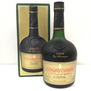 未開栓 COURVOISIER VSOP クルボアジェ VSOP コニャックブランデー 箱入 750ml 40% 古酒