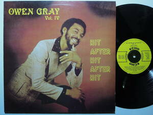 Owen Gray・Hit After Hit After Hit　UK LP