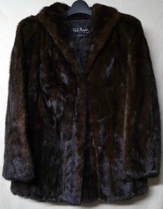 ◆ヴィンテージ◆Paul Magder FURS 本毛皮ミンクファーコート ブラウン◆