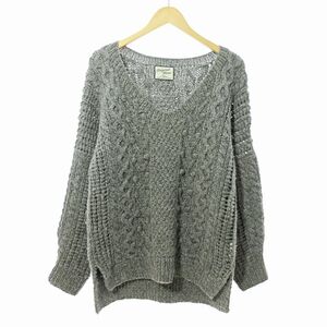 ロンハーマン Ron Herman × Original Blues alan wool hand knit オリジナルブルース アラン ウール ハンド ニット セーター 長袖