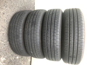 バリ山ラジアル 175/65R15 DUNLOP ENASAVE EC204ダンロップエナセーブ 4本 2020年製 FIAT PANDAアクアヴィッツフィット SWIFT BMW MINI iQ