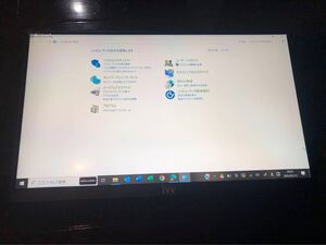 送料込み　パソコン　モニター　モバイル　IVV ポータブルモニター　カバー付き　ほぼ未使用　