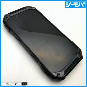 スマホ TORQUE G04 KYV46 SIMロック解除手続き済み au ブラック 中古 android アンドロイド RUUN12704