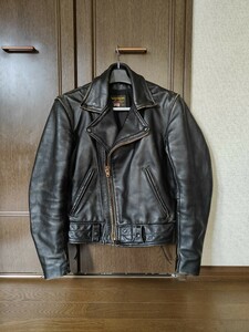 VANSON バンソン CHP サイズ38 TALON タロンジップ オールドVANSON オールドバンソン ダブルライダース バンソンレザージャケット