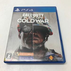 A1014★Ps4ソフト CALL OF DUTY BLACK OPS COLD WAR【動作品】