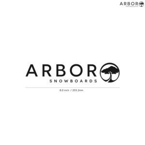 【ARBOR】アーバー★02★ダイカットステッカー★切抜きステッカー★8.0インチ★20.3cm