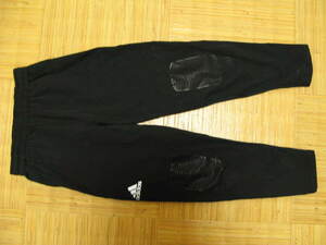 【used】adidas（アディダス）パンツ（黒）：120サイズ