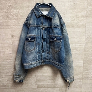 Maison MArgiela メゾンマルジェラ S67AM0058 23AW DECORTIQUE DENIM JACKET デニムジャケット 40 【中目黒b7】