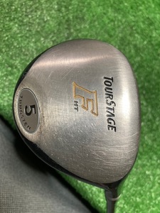 【同梱対応可】中古フェアウェイウッド　ブリヂストン　ツアーステージ F HT 5W 　純正カーボンＲ　42.25インチ　　　Ｙ1874