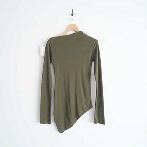 2024AW今季 / JANE SMITH ジェーンスミス / COTTON JERSEY ASYMMETRY PULLOVER アシンメトリープルオーバー 38 / 24WCT-＃633L / 2411-0474