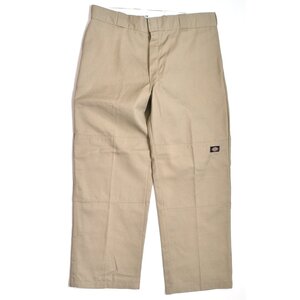 DICKIES ディッキーズ ダブルニー Double Knee ワークパンツ W36 ベージュ メンズ M995930