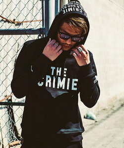 【CRIMIE クライミー 】スウェットパーカM 「Logo Pullover Hoodie」 名作 人気アイテム 大人の男が似合うルード系ブランド