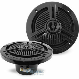 ■USA Audio■サウンドストリーム Soundstream MS.65B (黒）16.5cm Max.160W ●マリングレード●保証付●税込