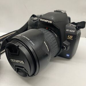 11tkR ★美品★オリンパス OLYMPUS E-620 ボディ レンズフード 40-150mm 1:4-5.6 美品ですが、バッテリーの蓋がないです