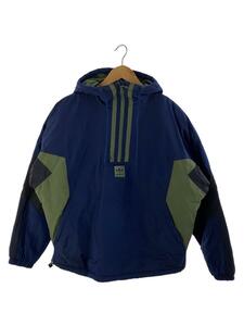 adidas◆ANORAK PUFFY JACKET/ナイロンジャケット/L/ポリエステル/DH6647