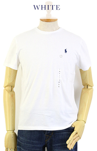 新品 アウトレット c86 Lサイズ メンズ ポニー 白 Tシャツ polo ralph lauren ポロ ラルフ ローレン