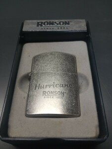 RONSON HURRICANE righer　使用期間短い　激レア　レトロ オイルライター 喫煙具